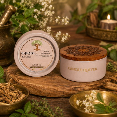 Kasthaya Aromatherapy Candle - Calm & Grounded