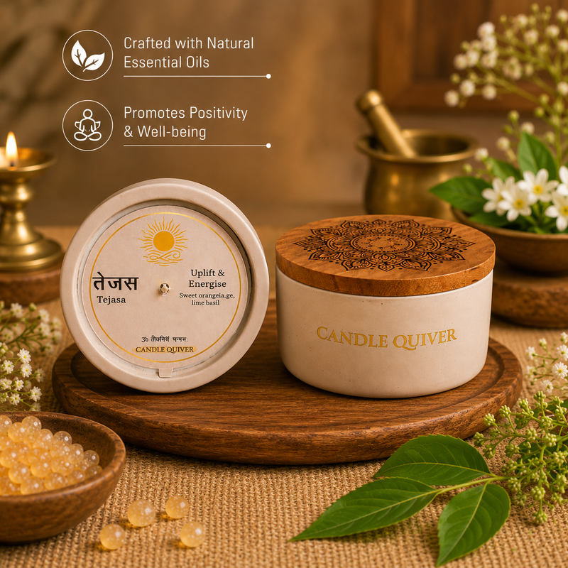 Tejasa Aromatherapy Candle - Uplift & Energise