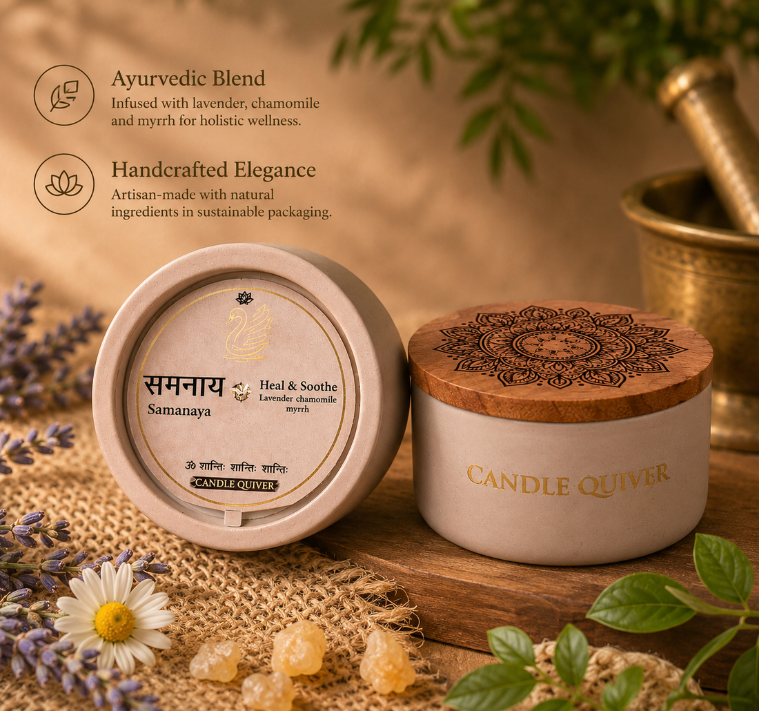 Samanaya Aromatherapy Candle - Heal & Soothe