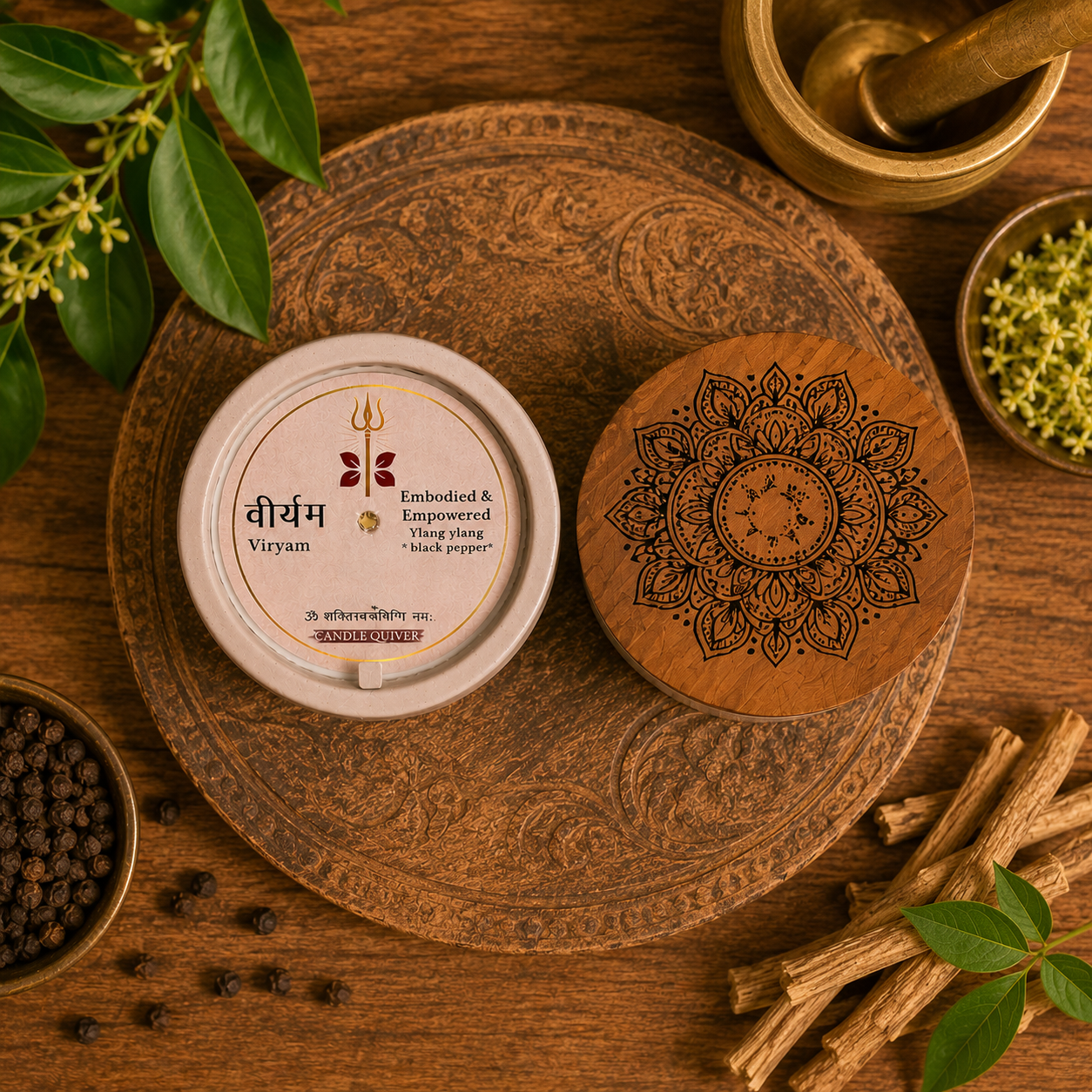 Viryam Aromatherapy Candle - Embodied & Empowered