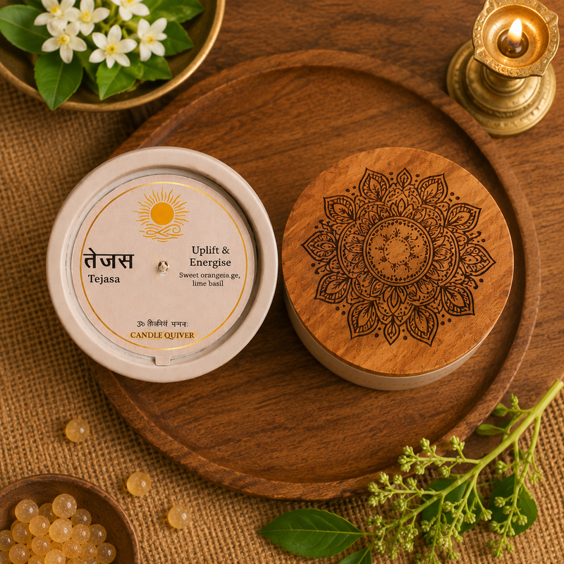 Tejasa Aromatherapy Candle - Uplift & Energise