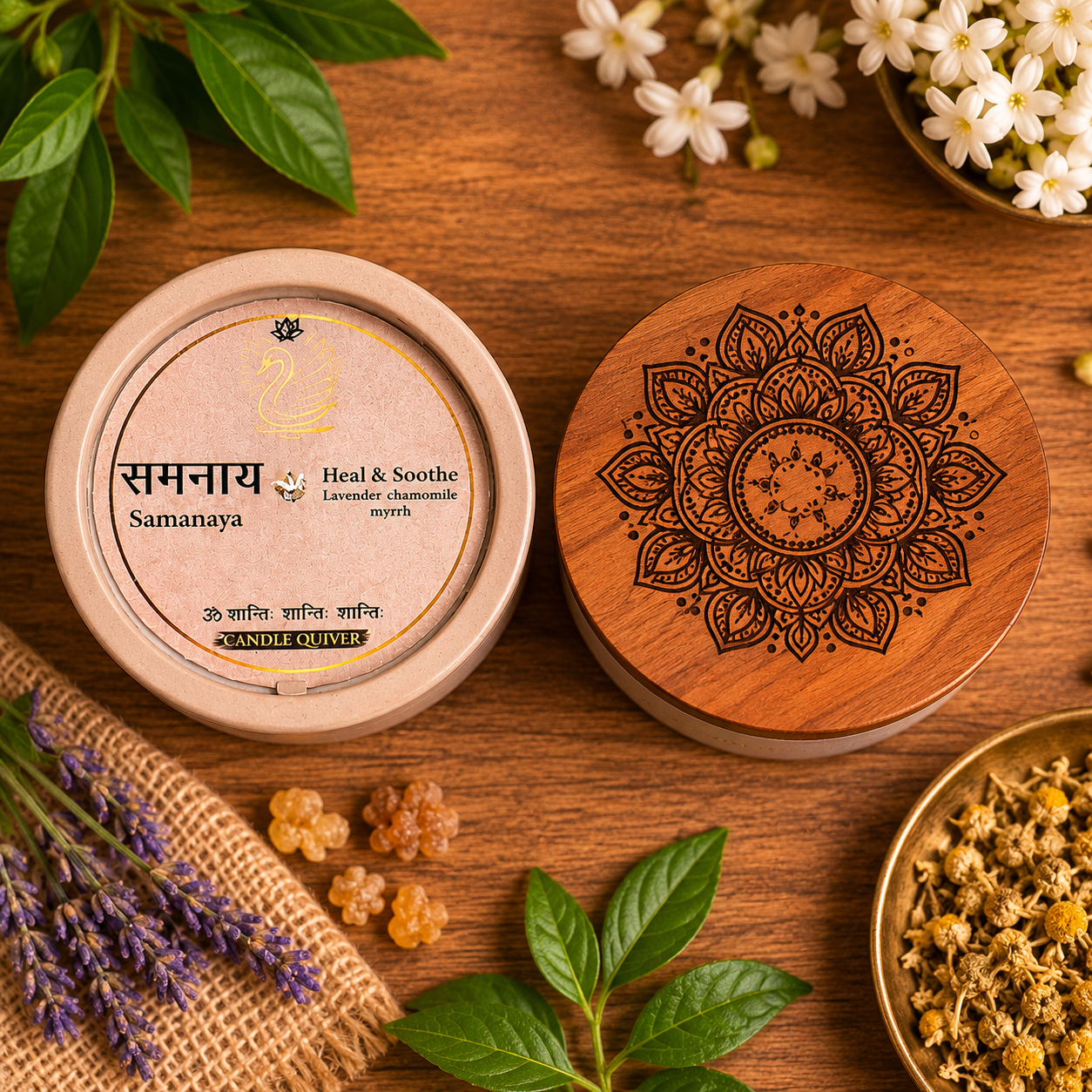 Samanaya Aromatherapy Candle - Heal & Soothe