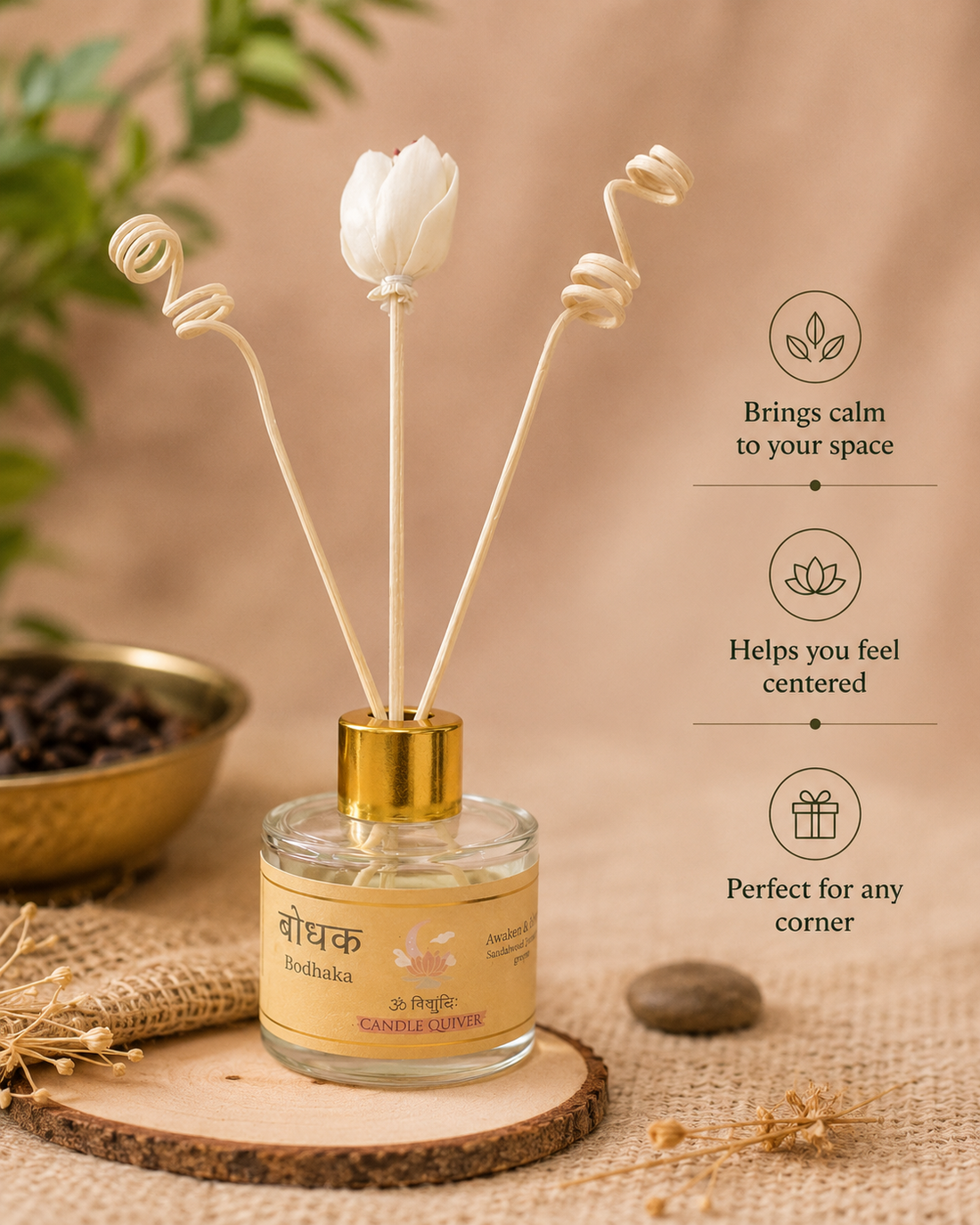 Bodhaka Reed Diffuser - Awaken & Align