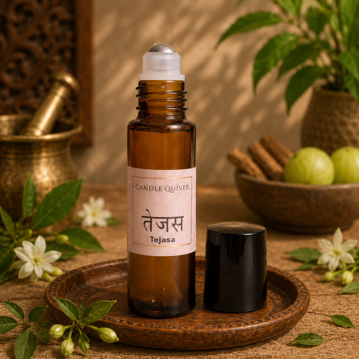 Tejasa Aromatherapy Roll-On - Uplift & Energise