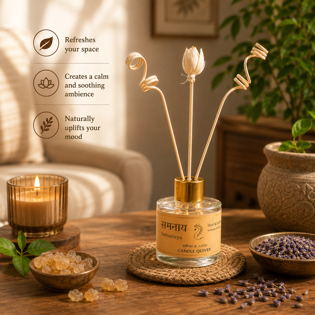 Samanaya Reed Diffuser - Heal & Soothe