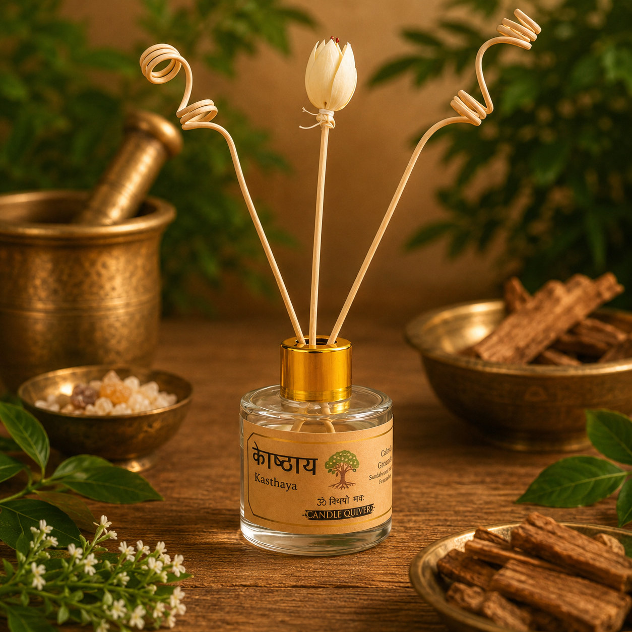 Kasthaya Reed Diffuser - Calm & Grounded