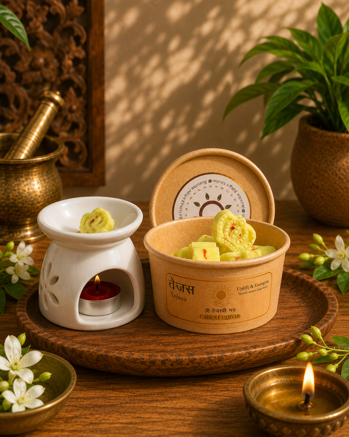 Tejasa Aromatherapy Wax Melts - Uplift & Energise
