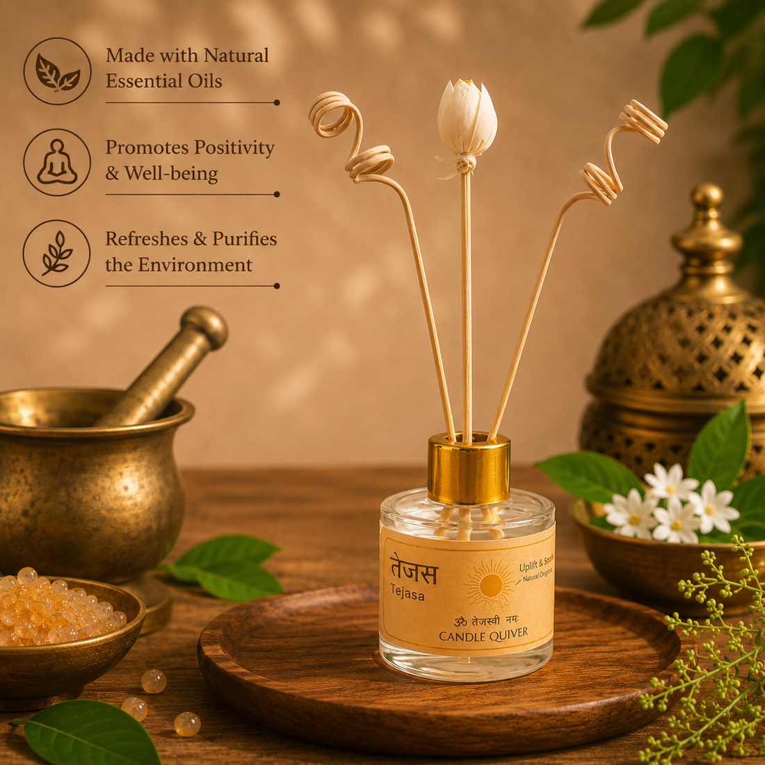 Tejasa Reed Diffuser - Uplift & Energise