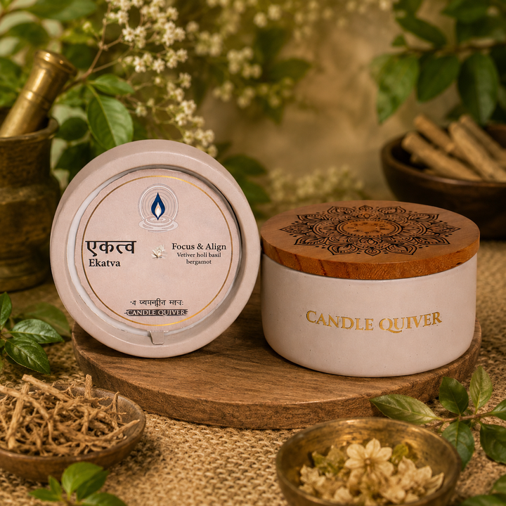Ekatva Aromatherapy Candle - Focus & Align