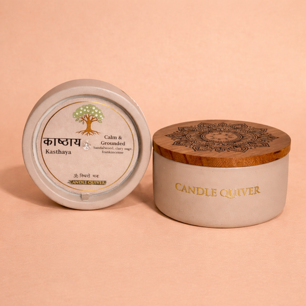 Kasthaya Aromatherapy Candle - Calm & Grounded