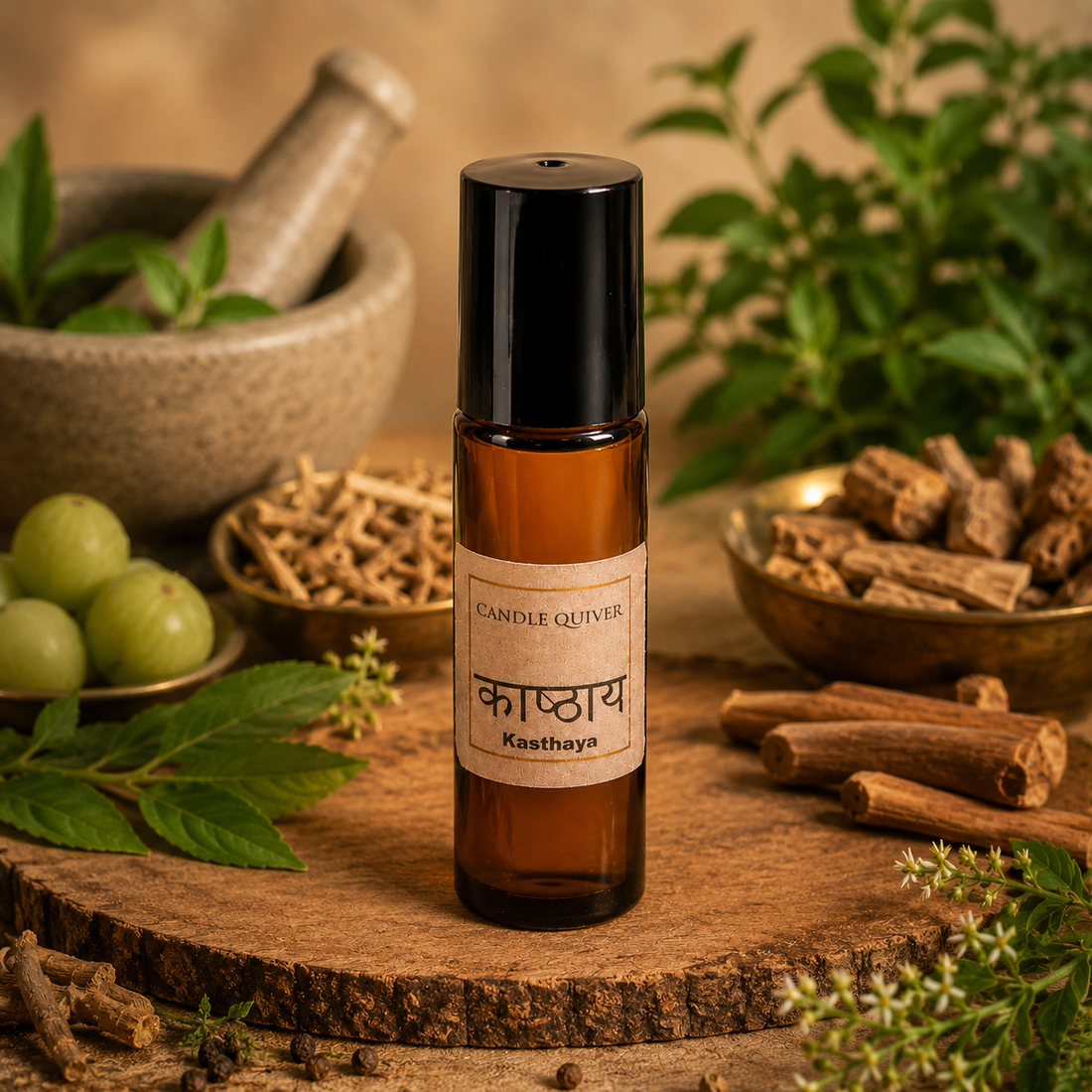 Kasthaya Aromatherapy Roll-On - Calm & Grounded