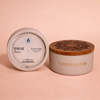 Ekatva Aromatherapy Candle - Focus & Align